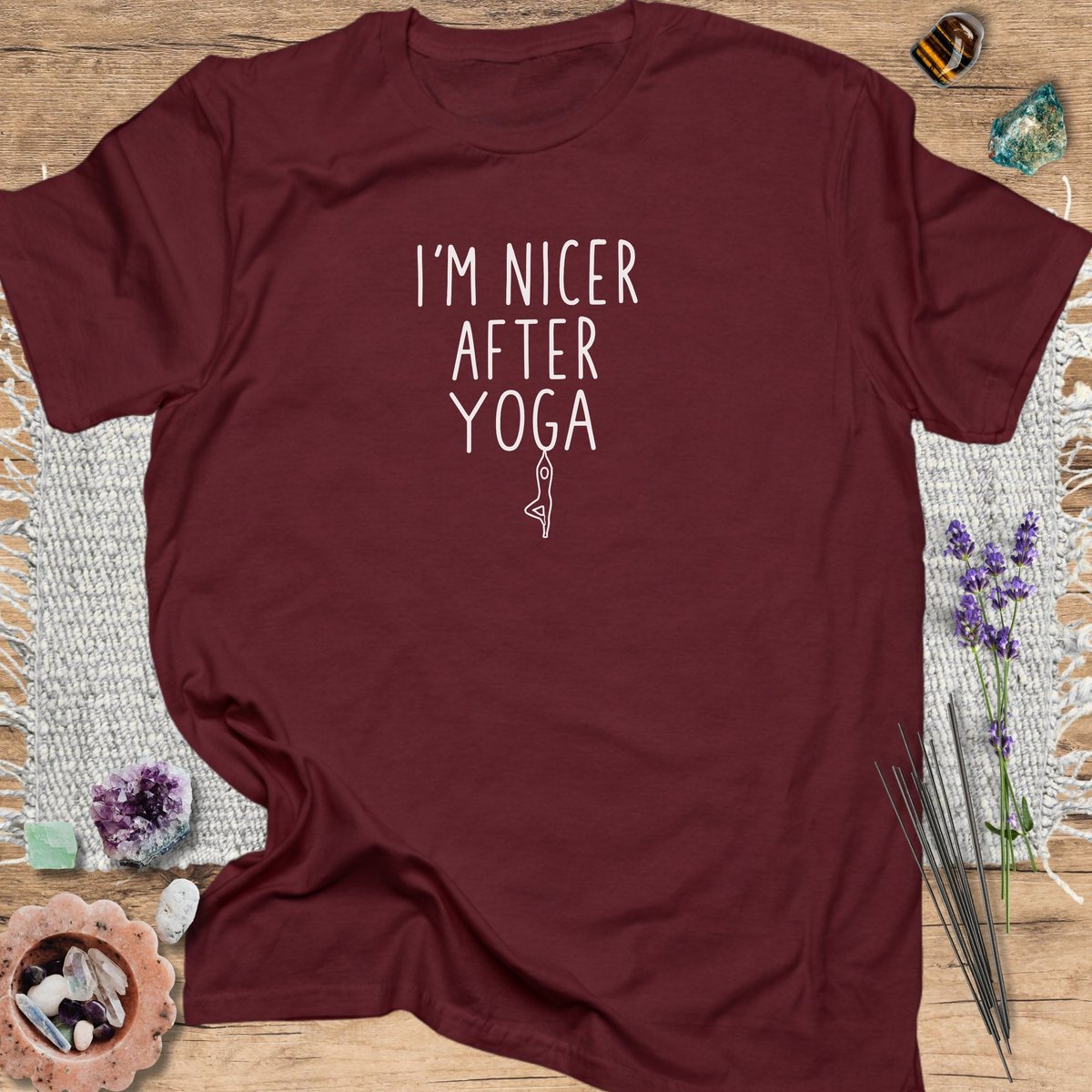 Im Nicer After Yoga T Shirt Gift For Yoga Lover