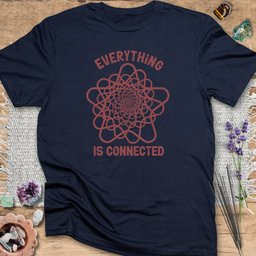 Everything Is Connected T Shirt Gift For Yoga Lover
