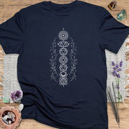 Chakra Lotus T Shirt Gift For Yoga Lover
