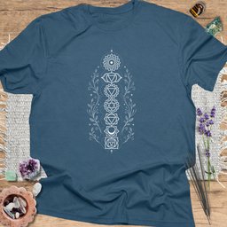 Chakra Lotus T Shirt Gift For Yoga Lover