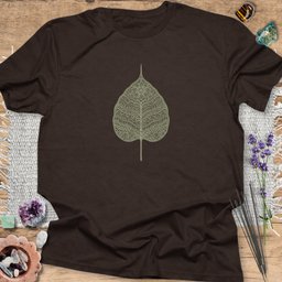 Bodhi Leaf T Shirt Gift For Yoga Lover