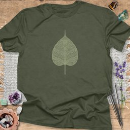 Bodhi Leaf T Shirt Gift For Yoga Lover