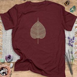 Bodhi Leaf T Shirt Gift For Yoga Lover