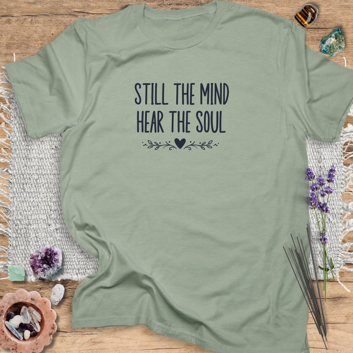 Hear The Soul T Shirt Gift For Yoga Lover