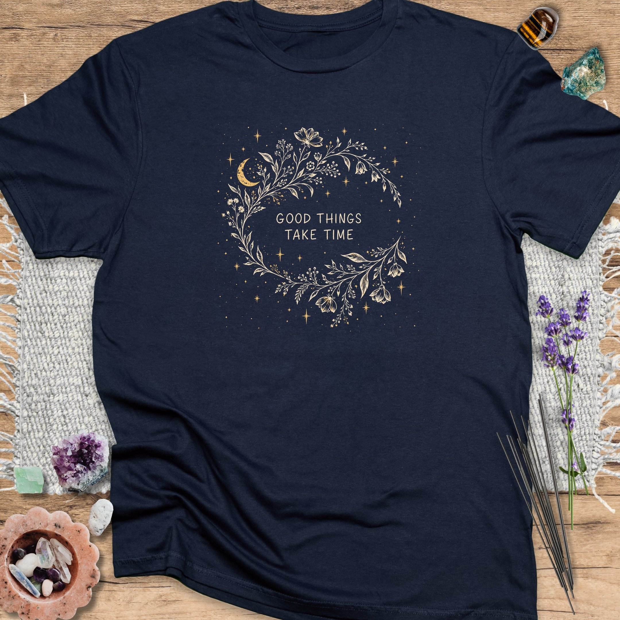 Good Things Take Time T Shirt Gift For Yoga Lover