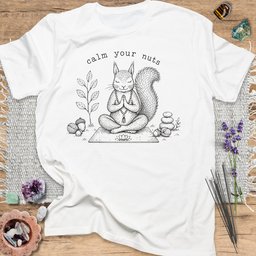 Calm Your Nuts T Shirt Gift For Yoga Lover