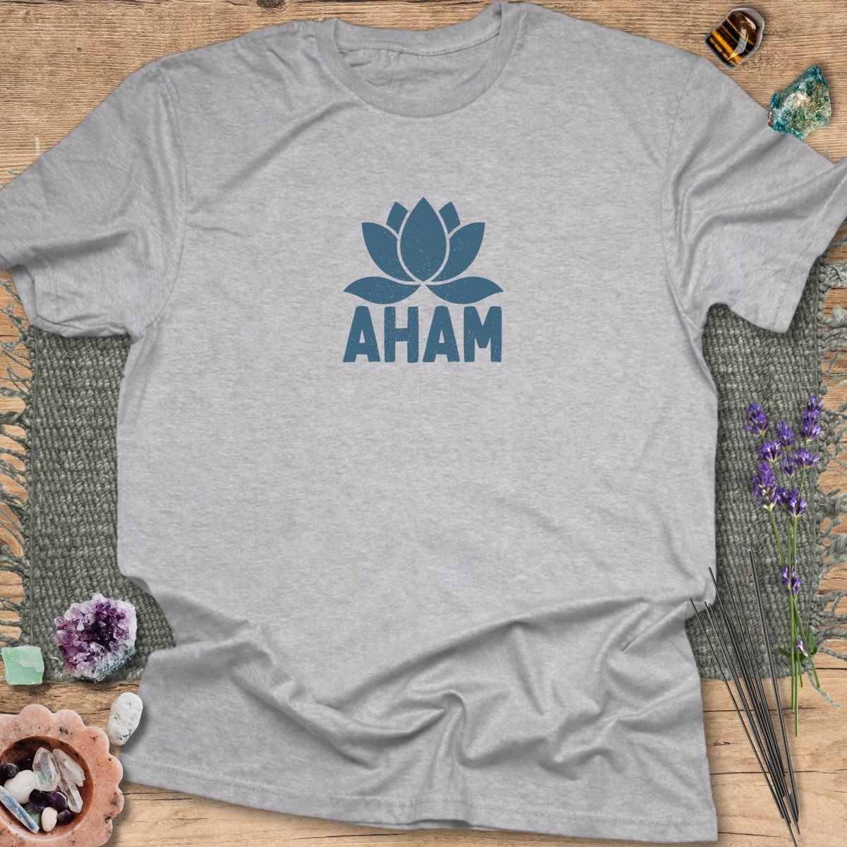 Aham T Shirt Gift For Yoga Lover