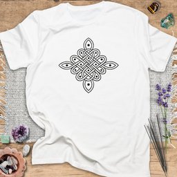 Eternal Knot T Shirt Gift For Yoga Lover