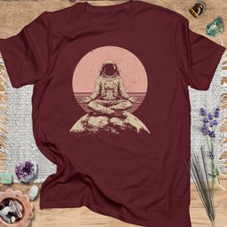 Cosmic Zen T Shirt Gift For Yoga Lover