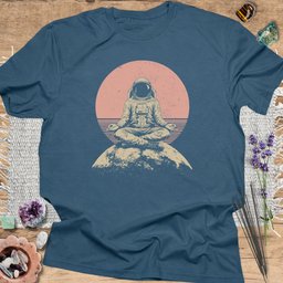 Cosmic Zen T Shirt Gift For Yoga Lover