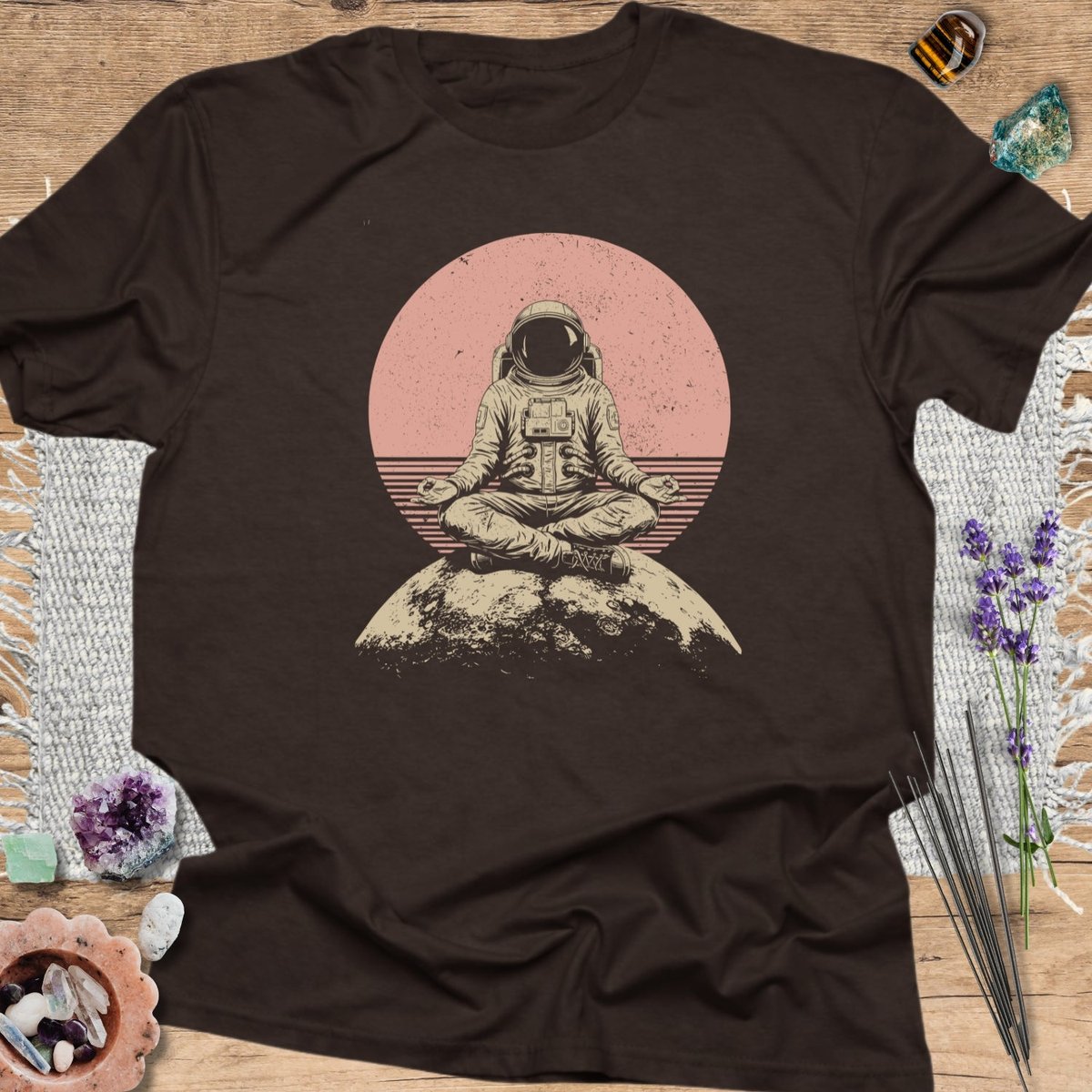 Cosmic Zen T Shirt Gift For Yoga Lover