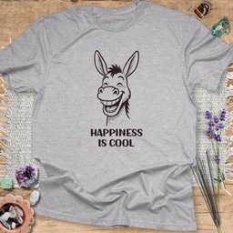 Happiness Is Cool T Shirt Gift For Yoga Lover