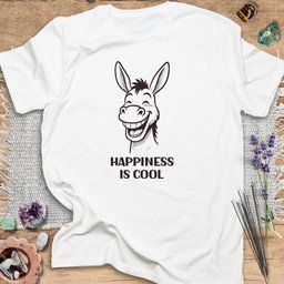 Happiness Is Cool T Shirt Gift For Yoga Lover
