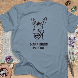 Happiness Is Cool T Shirt Gift For Yoga Lover