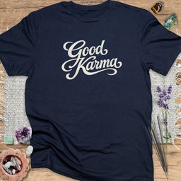 Good Karma T Shirt Gift For Yoga Lover