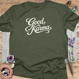 Good Karma T Shirt Gift For Yoga Lover