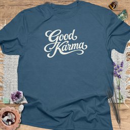 Good Karma T Shirt Gift For Yoga Lover