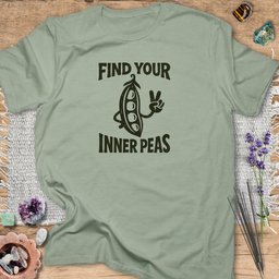 Find Your Inner Peas T Shirt Gift For Yoga Lover