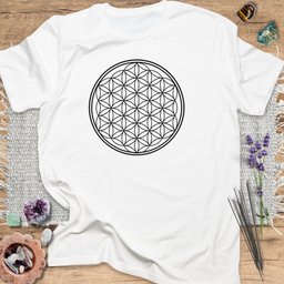 Flower Of Life T Shirt Gift For Yoga Lover
