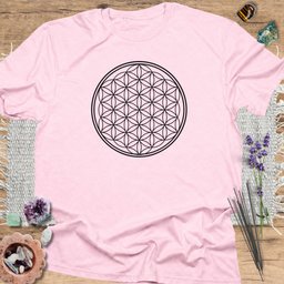 Flower Of Life T Shirt Gift For Yoga Lover