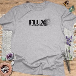Flux Is The Only Constant T Shirt Gift For Yoga Lover