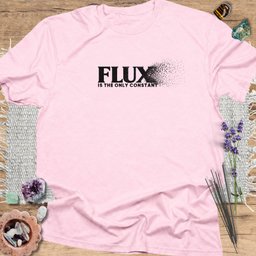 Flux Is The Only Constant T Shirt Gift For Yoga Lover
