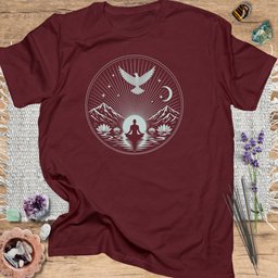 Edge Of Silence T Shirt Gift For Yoga Lover