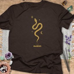Awaken Kundalini Serpent T Shirt Gift For Yoga Lover