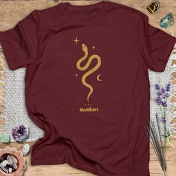 Awaken Kundalini Serpent T Shirt Gift For Yoga Lover