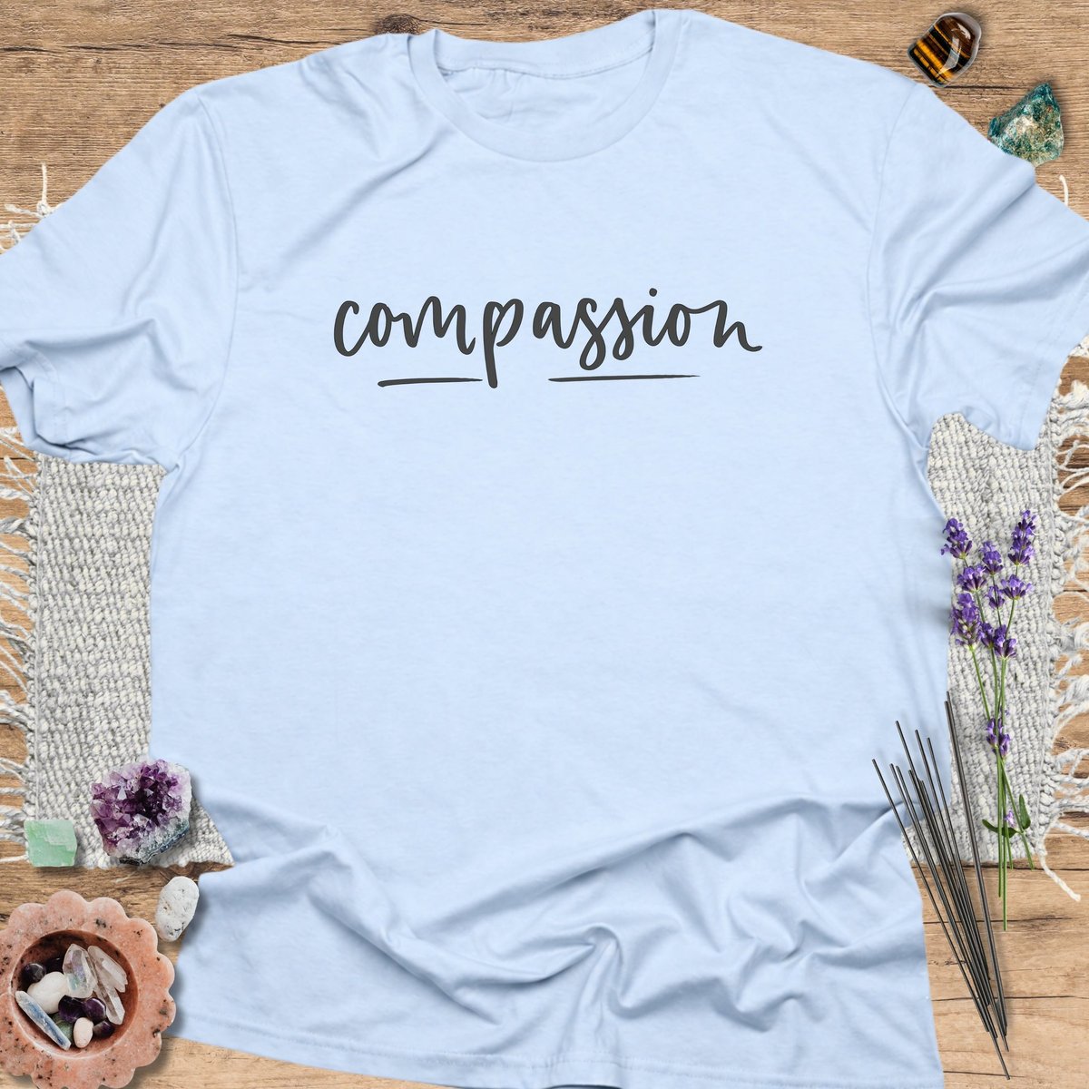 Compassion T Shirt Gift For Yoga Lover