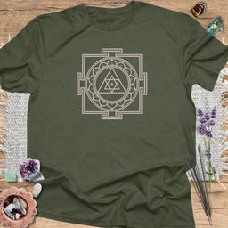 Durga Yantra T Shirt Gift For Yoga Lover