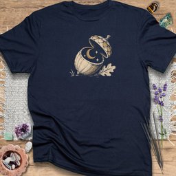 Celestial Acorn T Shirt Gift For Yoga Lover