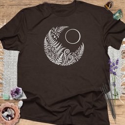 Fernlit Halo T Shirt Gift For Yoga Lover