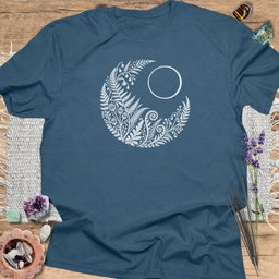 Fernlit Halo T Shirt Gift For Yoga Lover