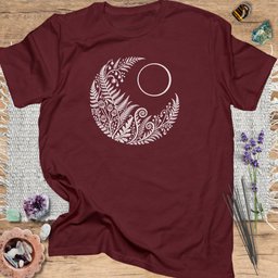 Fernlit Halo T Shirt Gift For Yoga Lover