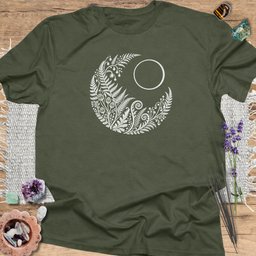Fernlit Halo T Shirt Gift For Yoga Lover