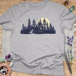 Forest Yoga T Shirt Gift For Yoga Lover