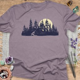 Forest Yoga T Shirt Gift For Yoga Lover