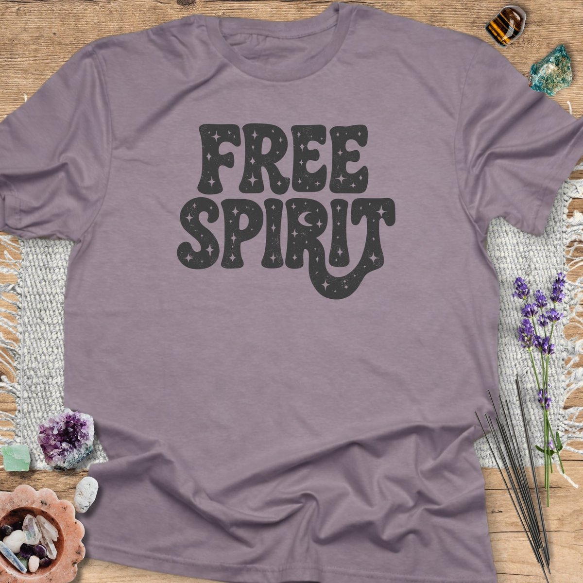 Free Spirit T Shirt Gift For Yoga Lover