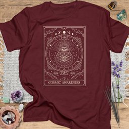 Cosmic Awareness T Shirt Gift For Yoga Lover