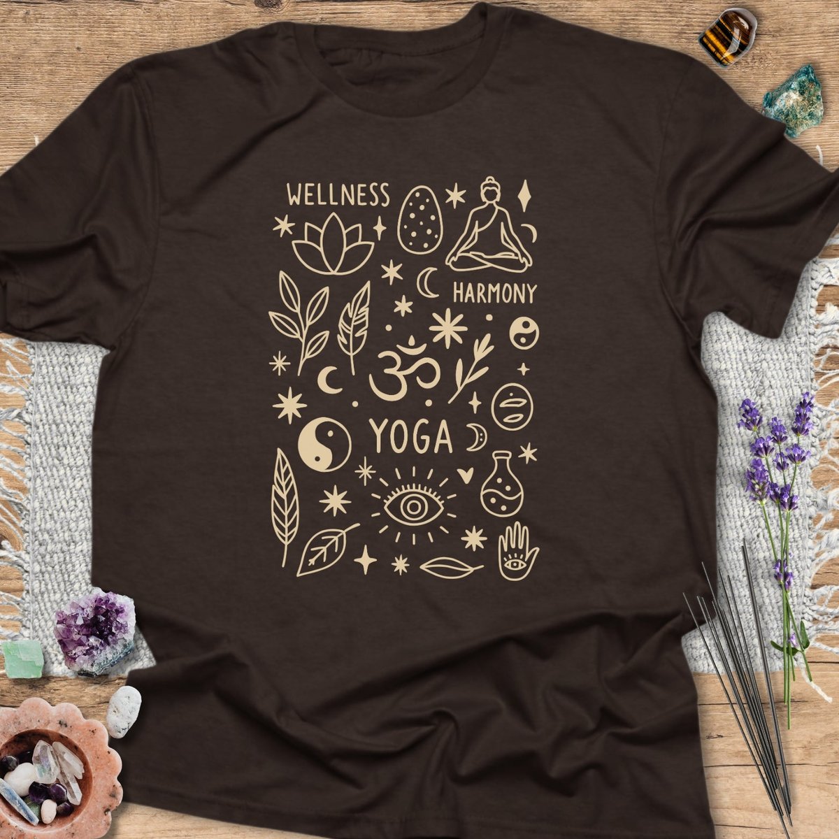 Harmony Yoga T Shirt Gift For Yoga Lover