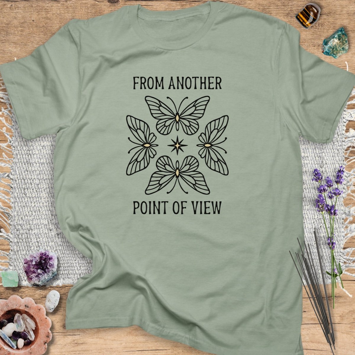Another Point Of View T Shirt Gift For Yoga Lover