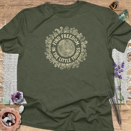 Find Freedom T Shirt Gift For Yoga Lover