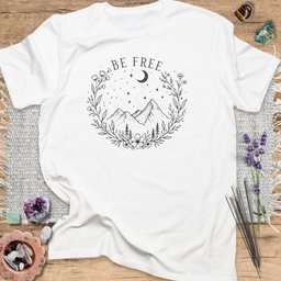 Be Free T Shirt Gift For Yoga Lover