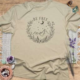 Be Free T Shirt Gift For Yoga Lover