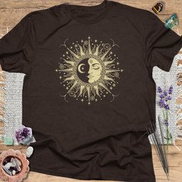 Boho Astrology T Shirt Gift For Yoga Lover