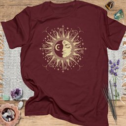 Boho Astrology T Shirt Gift For Yoga Lover