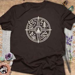Inner Compass T Shirt Gift For Yoga Lover