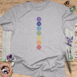 Chakras T Shirt Gift For Yoga Lover