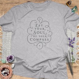 Inner Compass T Shirt Gift For Yoga Lover